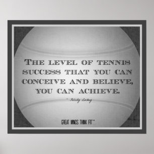 Tennis Poster med offert 014