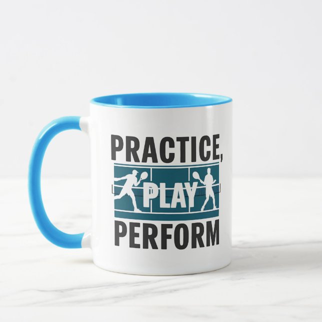 Tennis - Practice play perform Mugg (Vänster)