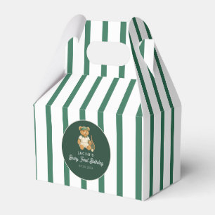 Tennis Preppy Bear 1:a födelsedagen Presentaskar