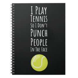 Tennis-presenter för Hennes PlayGirl Women Sports Anteckningsbok