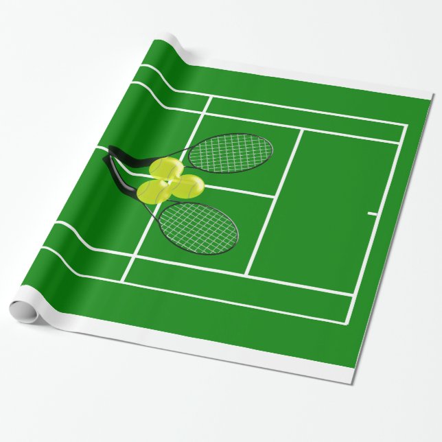 Tennis Presentpapper (Utrullad)