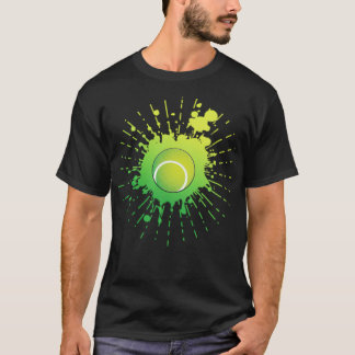 Tennis presenttennis Player tennis boll, bemanna f T Shirt