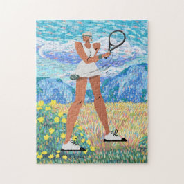 Tennis Puzzles for Woman Player Pussel