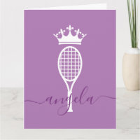 Tennis Queen of Court Personlig Birthday