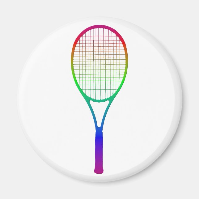 Tennis Racket Magnet (Framsidan)