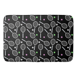 Tennis Racket Mönster Badrumsmatta