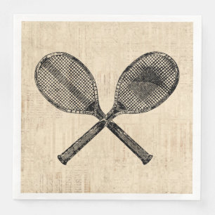 Tennis Rackets Antique Tennis Racquet Papprare Pappersservett