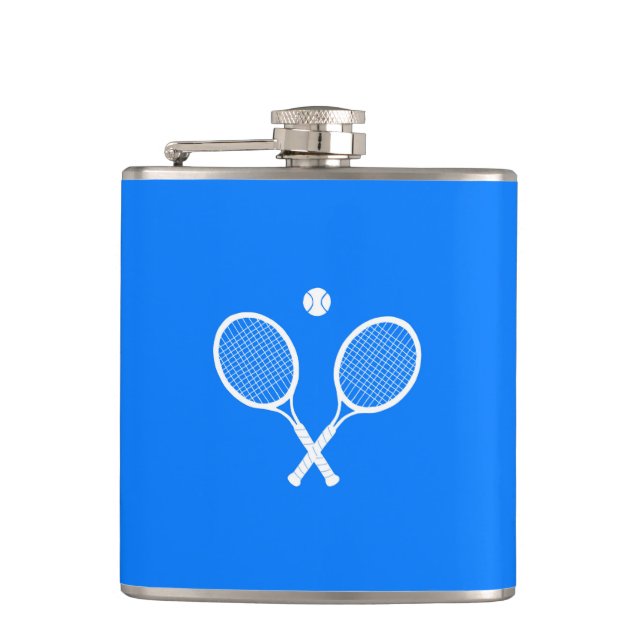 Tennis Rackets Blue Background Fickplunta (Framsidan)