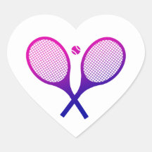 Tennis Rackets Magenta till Lila Ombre