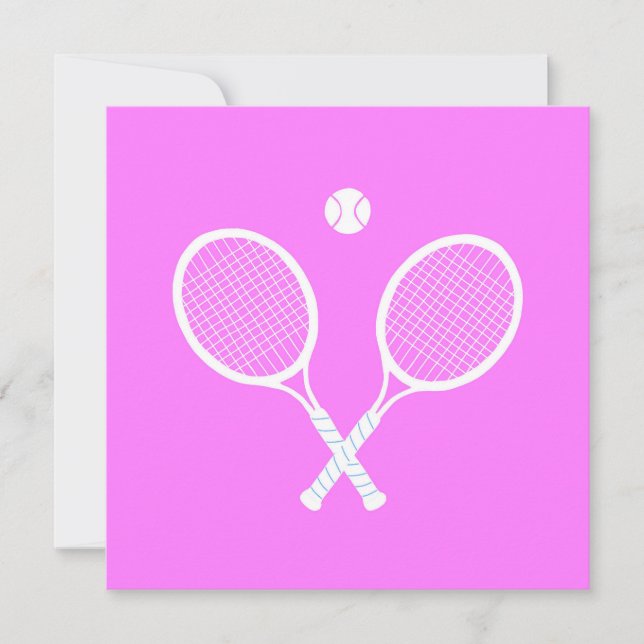 Tennis Rackets och Boll (Framsida)