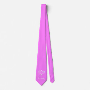 Tennis Rackets och Boll Deep Rosa Slips