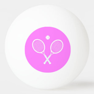 Tennis Rackets och Boll Ping Pong