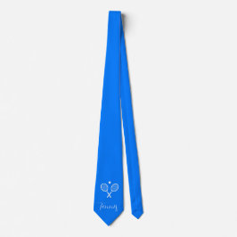 Tennis Rackets och Boll Ultramarine Blue Slips