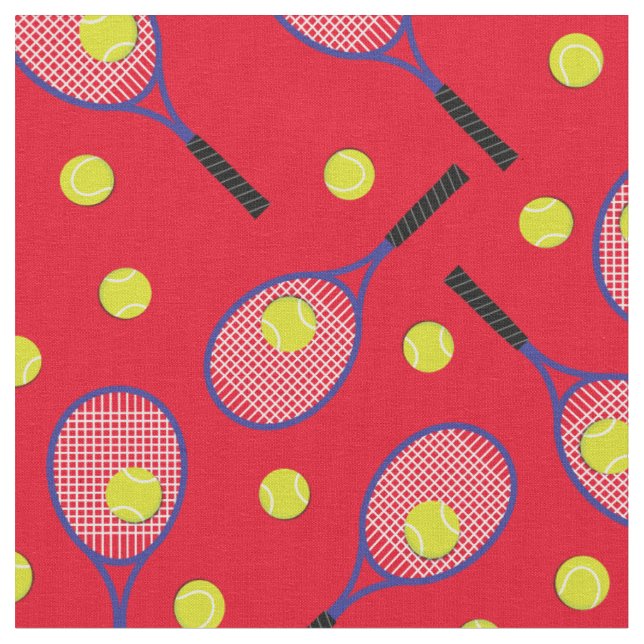 Tennis Rackets Sports Tyg (Närbild)