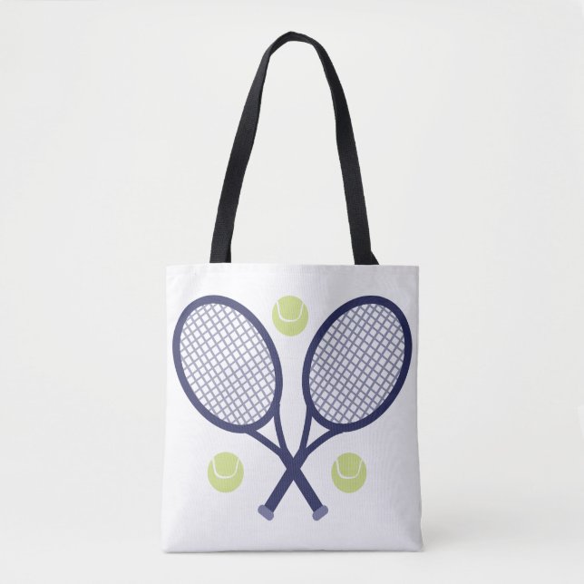 Tennis Rackets Tygkasse (Framsida)
