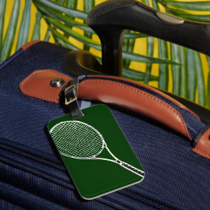 Tennis Racquet Bagagebricka
