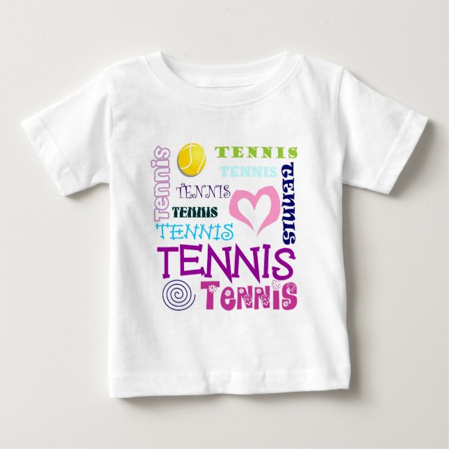 Tennis Repeat Tee Shirt (Framsida)