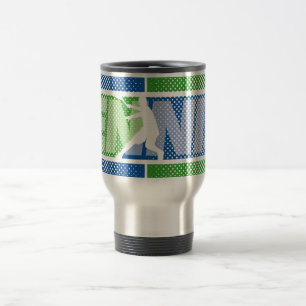Tennis resemugg för kaffe med cool design