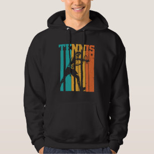 Tennis Retro Tennis Player Gift Idea Hoodie