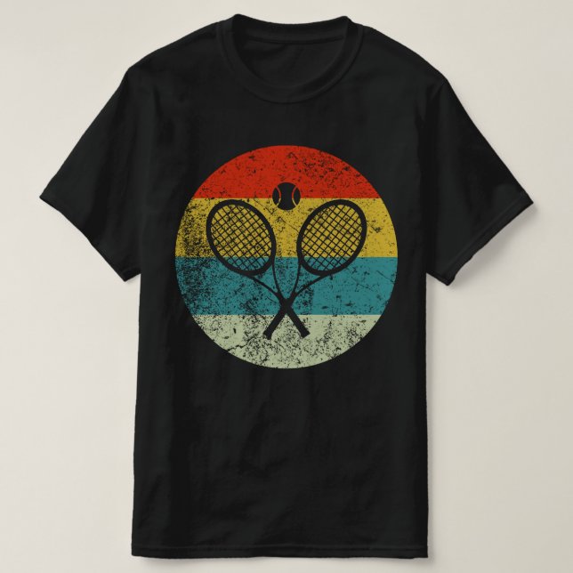 tennis retro-vintage t shirt (Design framsida)