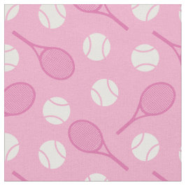 Tennis: rosa och vitt - anpassade! tyg