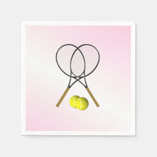 Tennis Rosa Sport Pappersservett