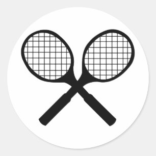 Tennis Runt Klistermärke