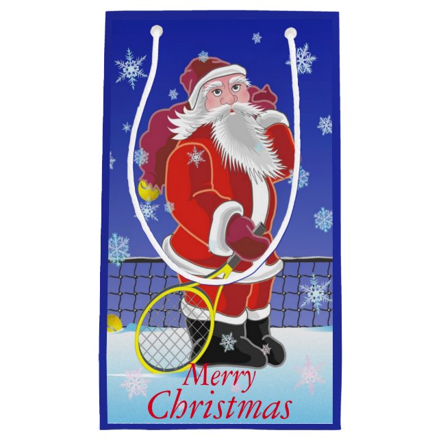 Tennis Santa, god jul, (Framsidan)