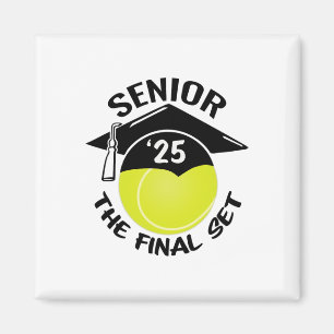 Tennis Senior 2025 The Final Set Studentmössa Magnet