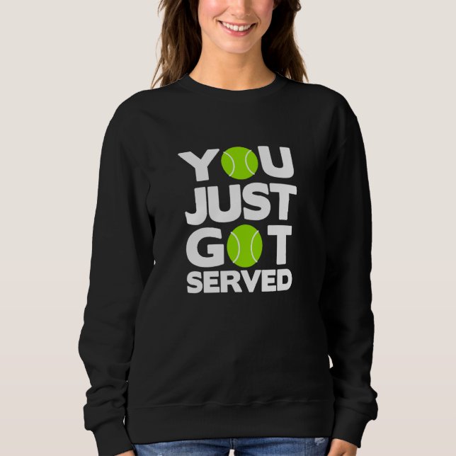 Tennis servdesign t shirt (Framsida)