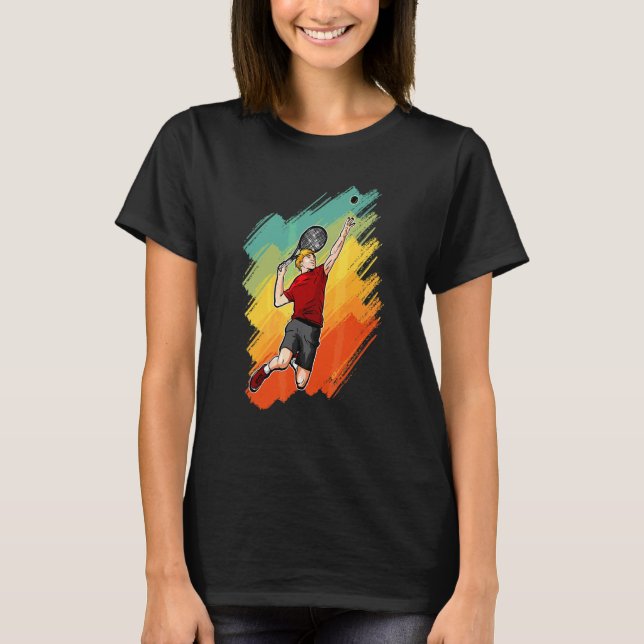 Tennis Serve T Shirt (Framsida)