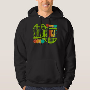 Tennis servrar Dgaf Serva Bollar Spela Sport Män K Hoodie
