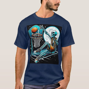 Tennis Skeleton Funny Halloween T Shirt
