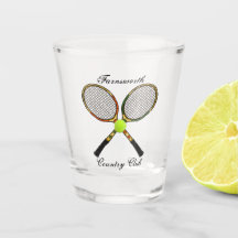 Tennis skjutit exponeringsglas