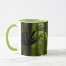 Tennis Sloth Rainforest Mugg