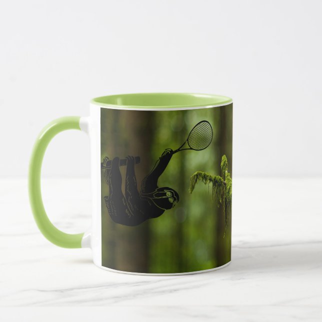 Tennis Sloth Rainforest Mugg (Vänster)