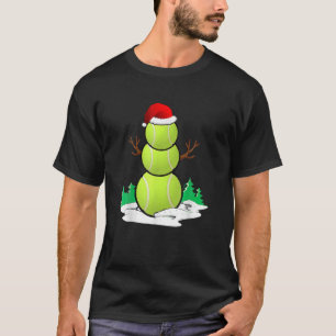 Tennis Snögubbe Bollar jul Pajama Gifts Manar Bo T Shirt