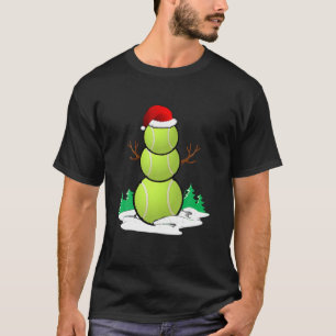 Tennis Snögubbe Bollar jul Pajama Gifts Manar Bo T Shirt