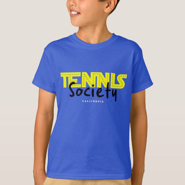 Tennis Society Vibes Tee (Framsida)