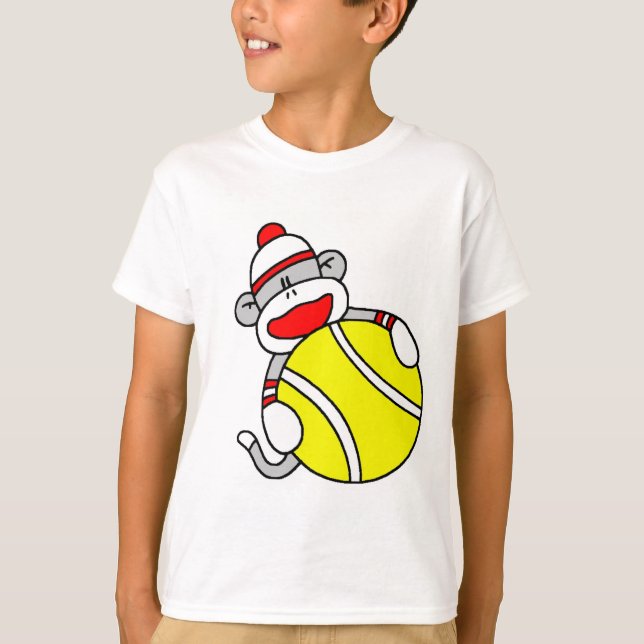 Tennis Sock monkey Tee (Framsida)