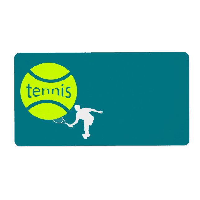 Tennis-spelare Fraktsedel (Framsidan)