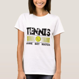 Tennis - Spelset Match T-Shirt