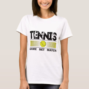 Tennis - Spelset Match T-Shirt