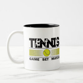 Tennis - Spelset Match Two-Tone Coffee Mugg