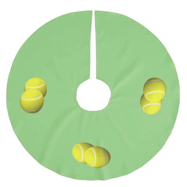 Tennis Sport Design Julgransmatta Borstad Polyester (Framsidan)