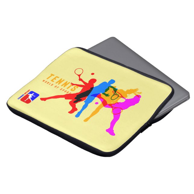 Tennis Sport | Laptop sleeve 13 tum (Framsida topp)
