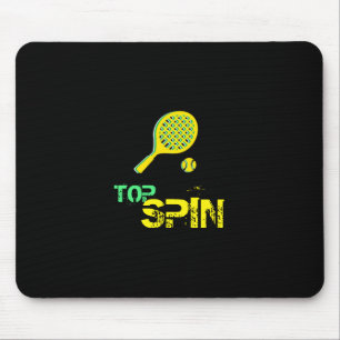 Tennis Sport Pop Art, Grönt & Gult Racket & Boll Musmatta