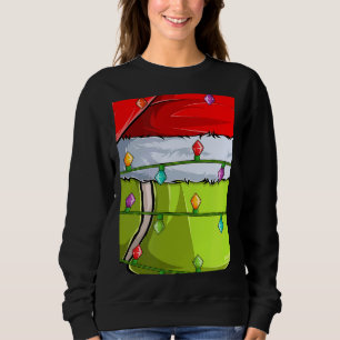 Tennis Sport Xmas Ljus Tomte Tennisboll Chris T Shirt