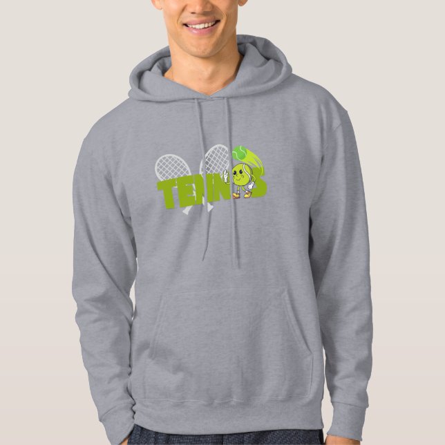 Tennis Sports Hoodie (Framsida)