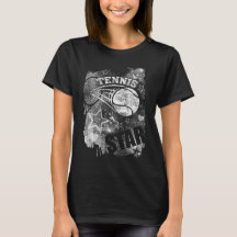 Tennis Star, Black Grunge Tennis